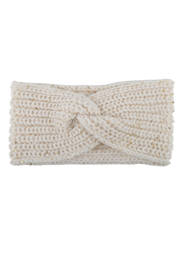 Gebreide Haarband met Pailletten