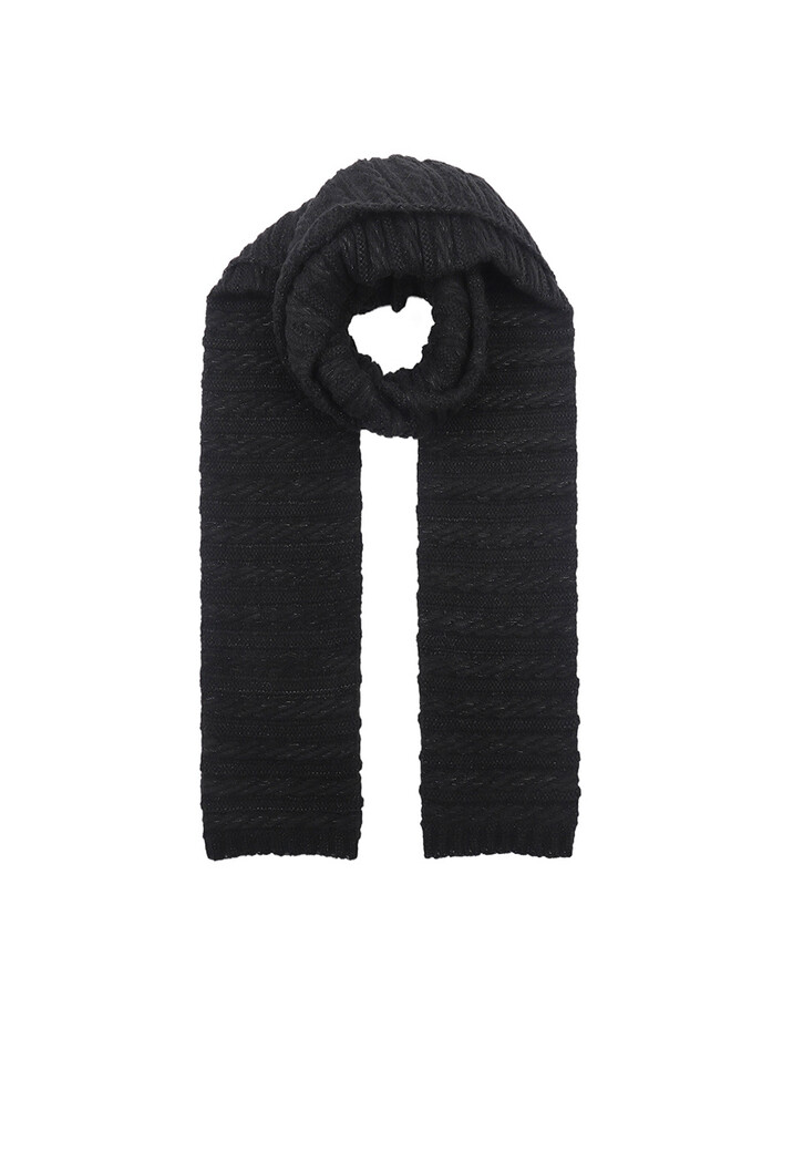 Kabel Gebreide Shimmer Sjaal