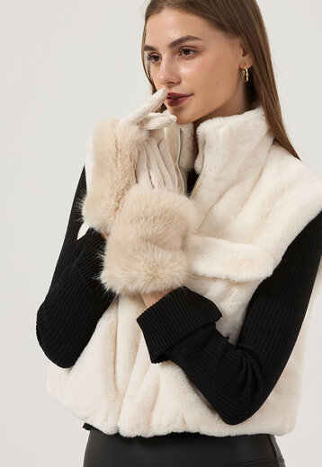 Faux Fur Handschoenen