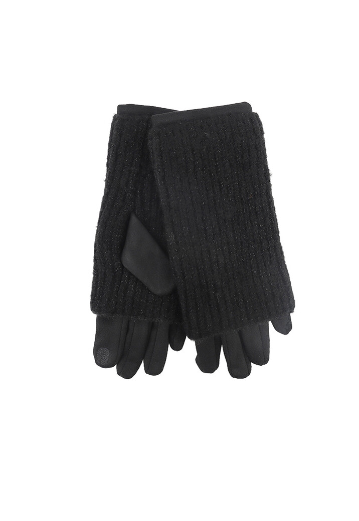 Suèdelook Overslag Handschoenen