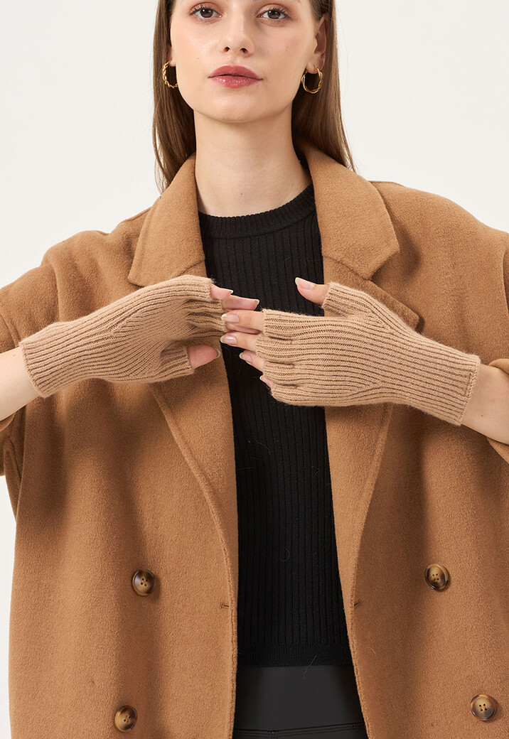 Gebreide Halve Handschoenen