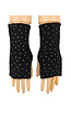 Halve Hanschoenen met Strass Steentjes