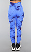Scrunch Fitness Legging met Print en Overslag