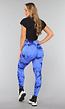Scrunch Fitness Legging met Print en Overslag