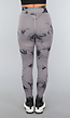 Stretchy Gym legging met Print en Overslag Taille