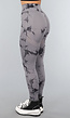 Stretchy Gym legging met Print en Overslag Taille
