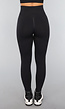 Zwarte Sportlegging met Scrunch