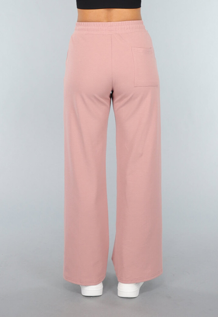 Oudroze Wide Leg Lounge Broek