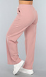 Oudroze Wide Leg Lounge Broek