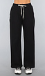 Zwarte Wide Leg Jogger