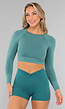 Petrol Cropped SportTop