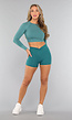 Petrol Cropped SportTop