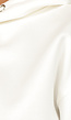 Witte Cropped Hoodie