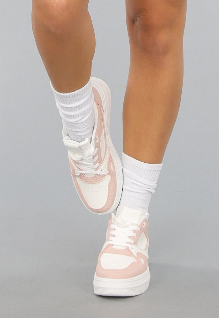 Witte Ribstof Sokjes