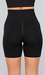Zwarte Biker Short met Scrunch