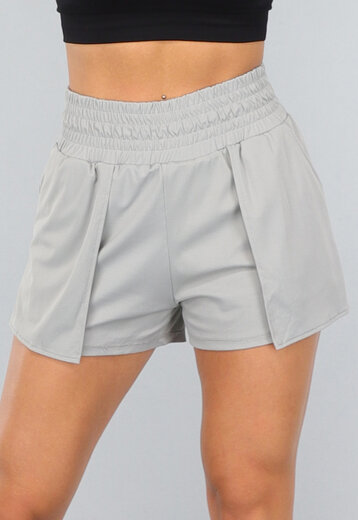 Grijs Kort Sportbroekje