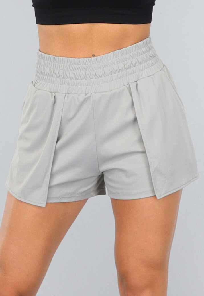 Grijs Kort Sportbroekje
