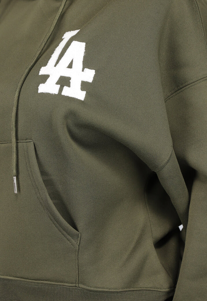 Khaki Joggingpak met Tekst