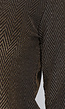 Gouden Zigzag Glitter Blouse