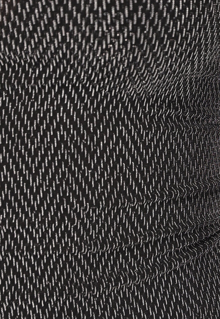 Zilveren Glitter Zigzag Top