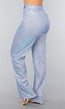 Sparkle Pantalon in Ice Blue