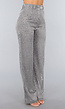 Glamour Pantalon in Zilver