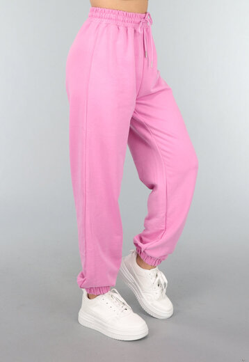 Roze Oversized Joggingbroek