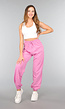 Roze Oversized Joggingbroek