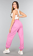 Roze Oversized Joggingbroek
