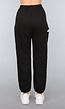 Zwarte Joggingbroek met Cutout