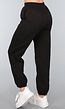 Zwarte Joggingbroek met Cutout