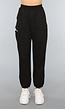 Zwarte Joggingbroek met Cutout