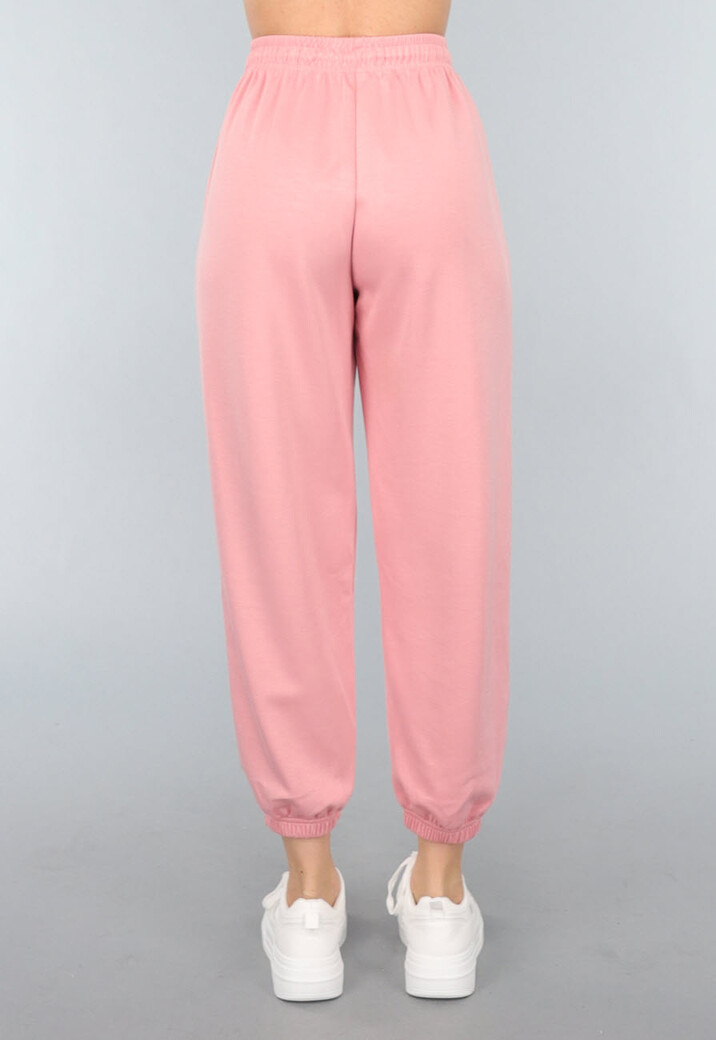 Oudroze Zachte Joggingbroek