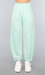 Mintgroene Joggingbroek met Zakken
