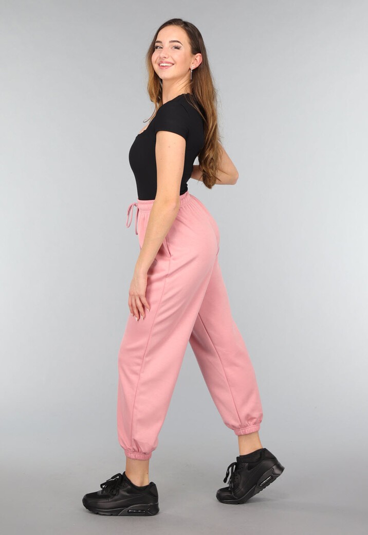 Zwarte Rib Bodysuit met Korte Mouwen