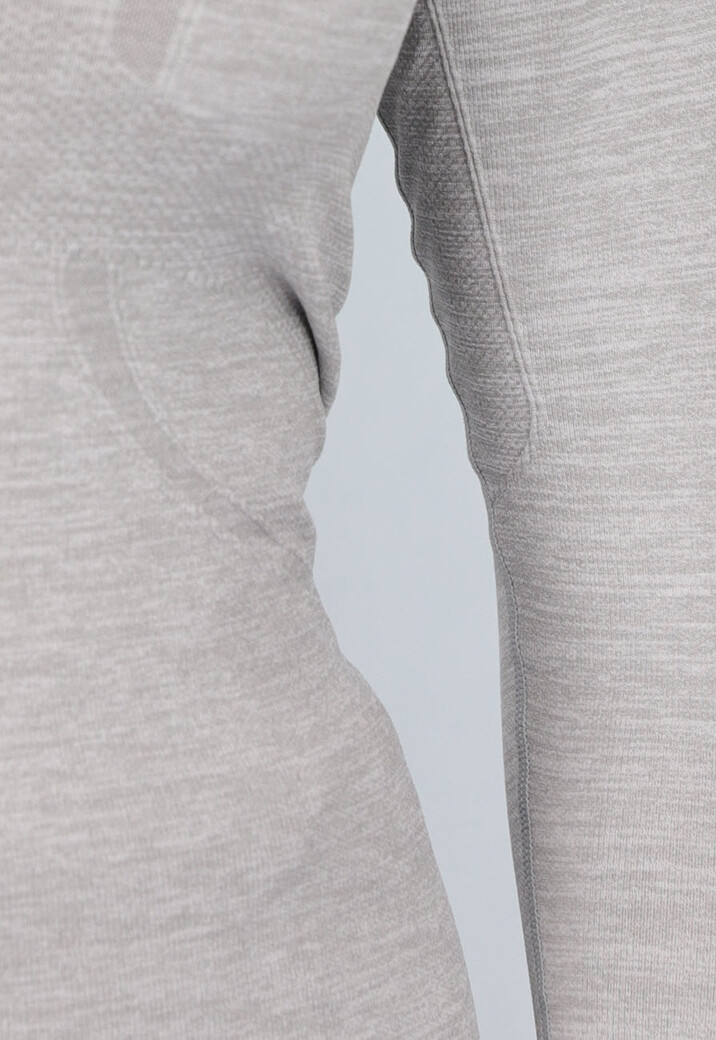 Grijze Stretchy Longsleeve Sporttop