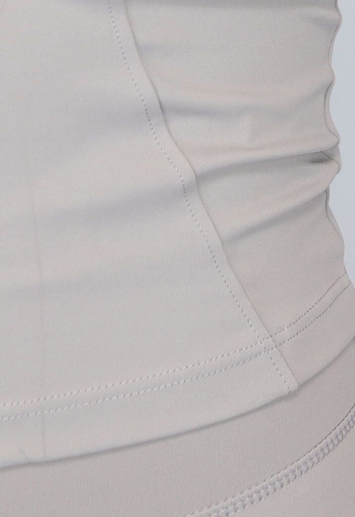 Grijze Longsleeve Fitness Set met Duimgaten