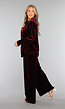 Burgundy Velours Two Piece