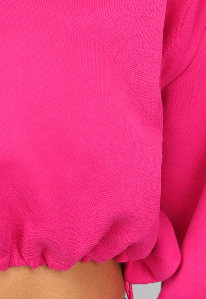 Fuchsia Cropped Vest