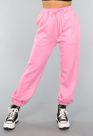 Roze Joggingbroek met Zakken