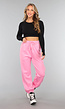 Roze Joggingbroek met Zakken