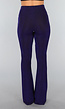 Blauwe Glitter Flair Broek in Tall Model