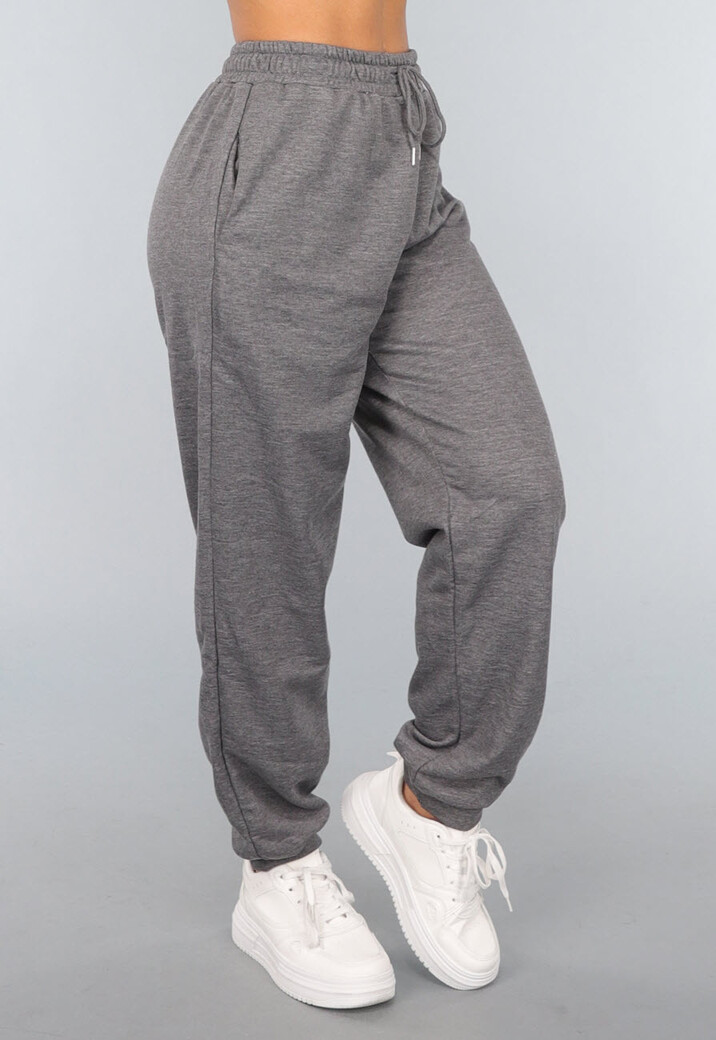 Grijze Basic Joggingbroek