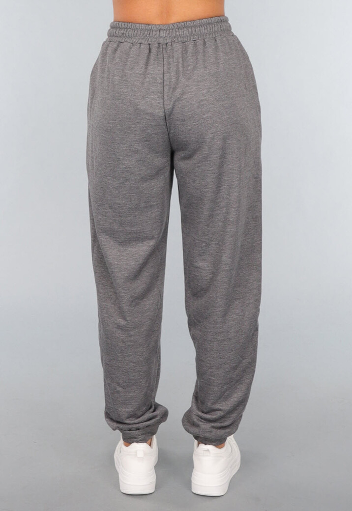 Grijze Basic Joggingbroek