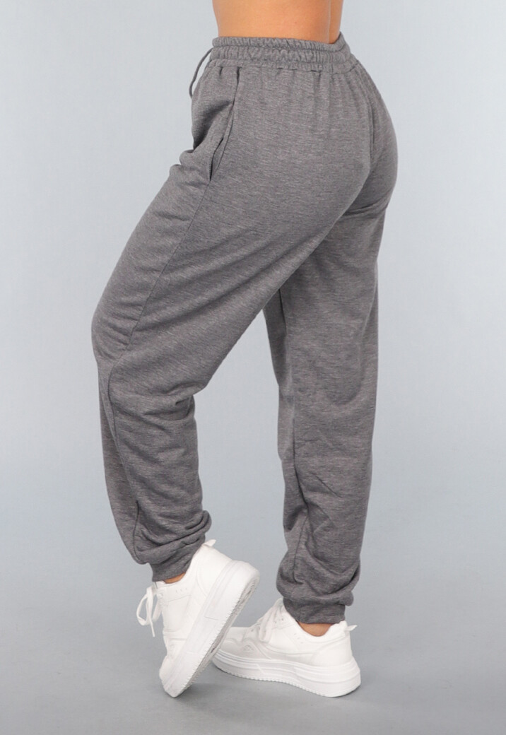 Grijze Basic Joggingbroek