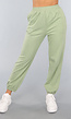 Lichtgroene Joggingbroek met Open Detail