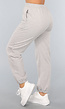 Grijze Jogger met Cutout