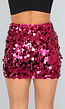 Roze Pailletten Rokje