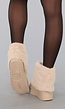 Beige Zachte Overslag Laarsjes