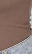 Taupe Truitje met Kleine Col